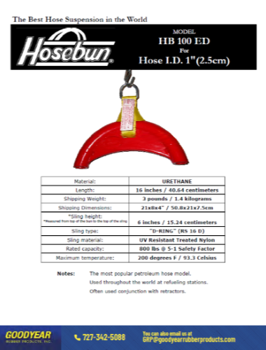 Hosebun Hose Sling Suspension Catalog