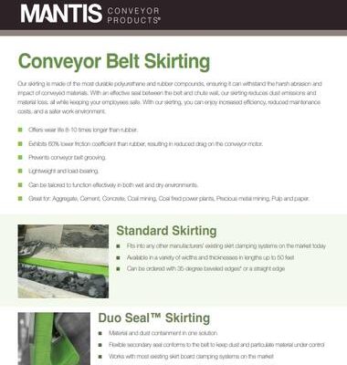 Mantis Conveyor Products