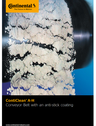 Continental ContiClean® A-H Conveyor Belts Catalog 2024 Thumbnail
