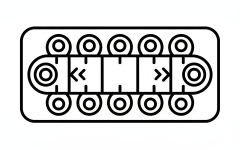 Retención de sujetadores y capacidad de canalización