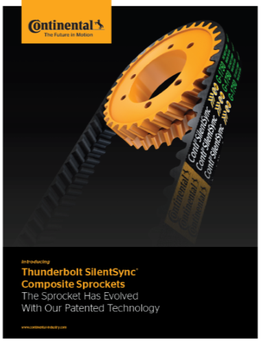 Continental ContiTech Thunderbolt Sprocket SilentSync Catalog Thumbnail